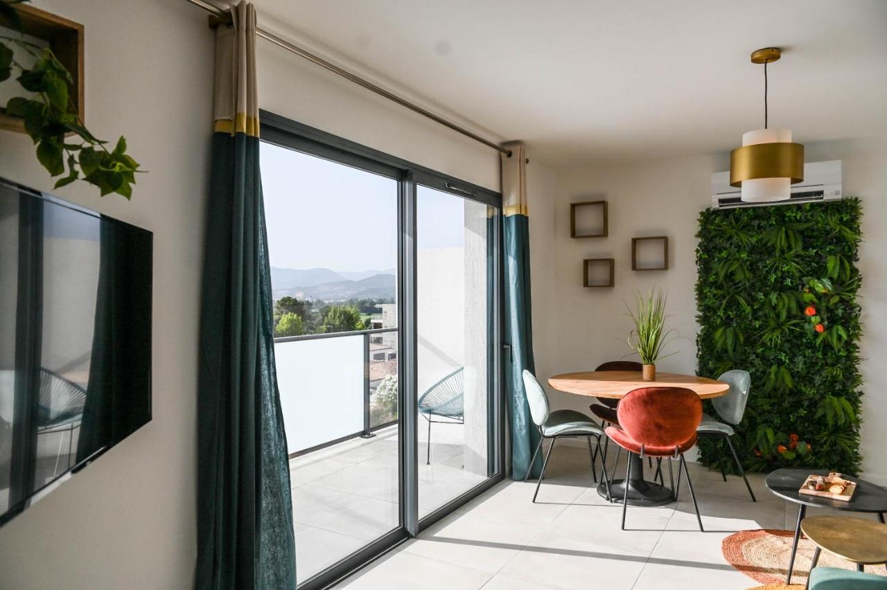 Apartmán Porticcio Vacations - Terrasse, Piscine, Jacuzzi, Clim - By Tgb Exteriér fotografie